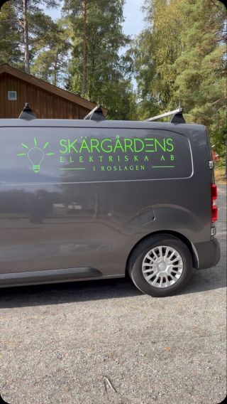 Elektriker av Skärgårdens Elektriska i Roslagen AB – projekt 2